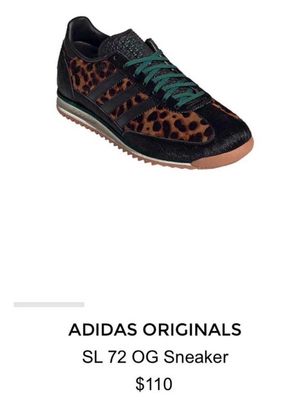 adidas leopard SL72
